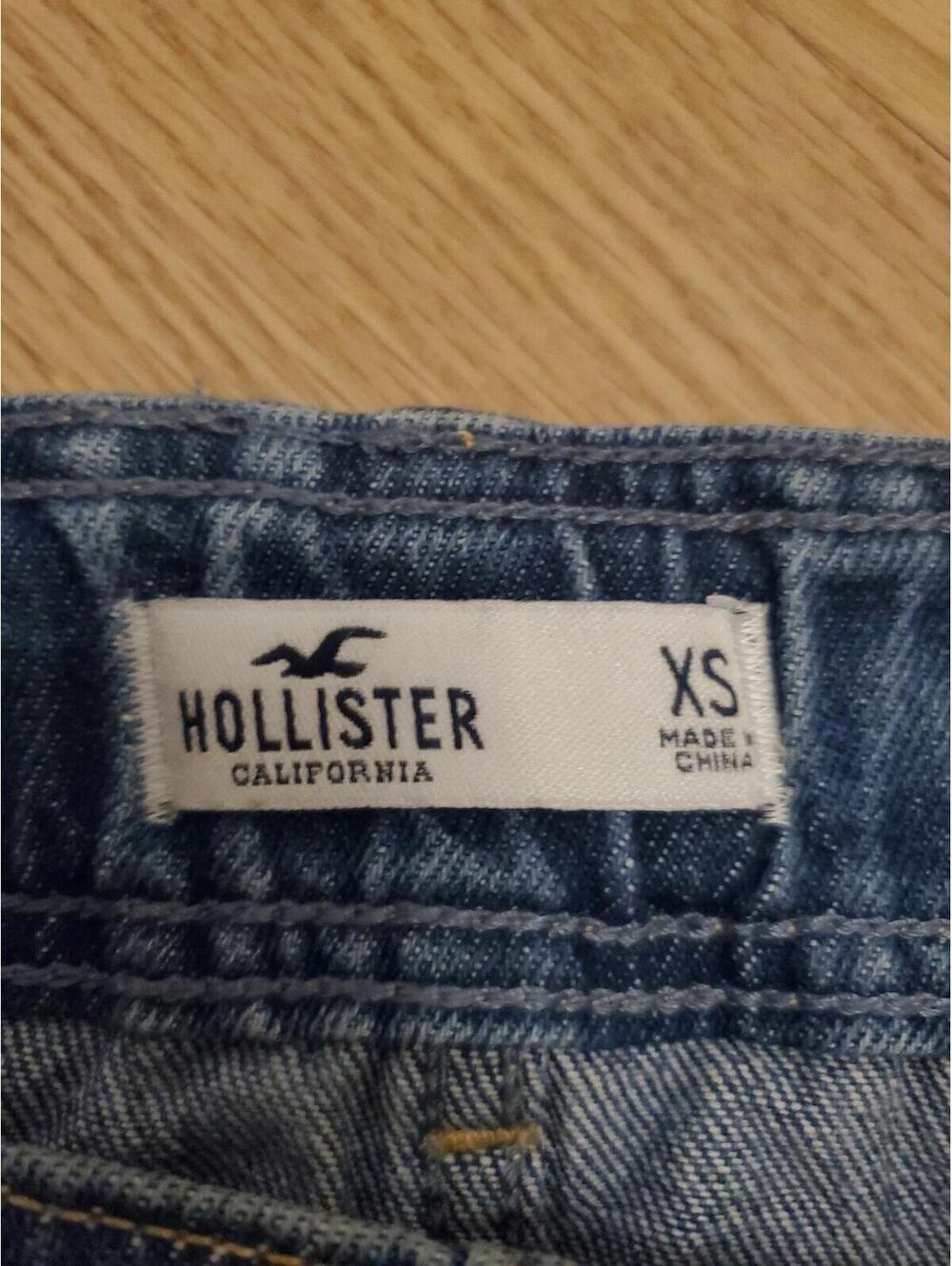 Hollister Denim Skirt with Belt - Size XS